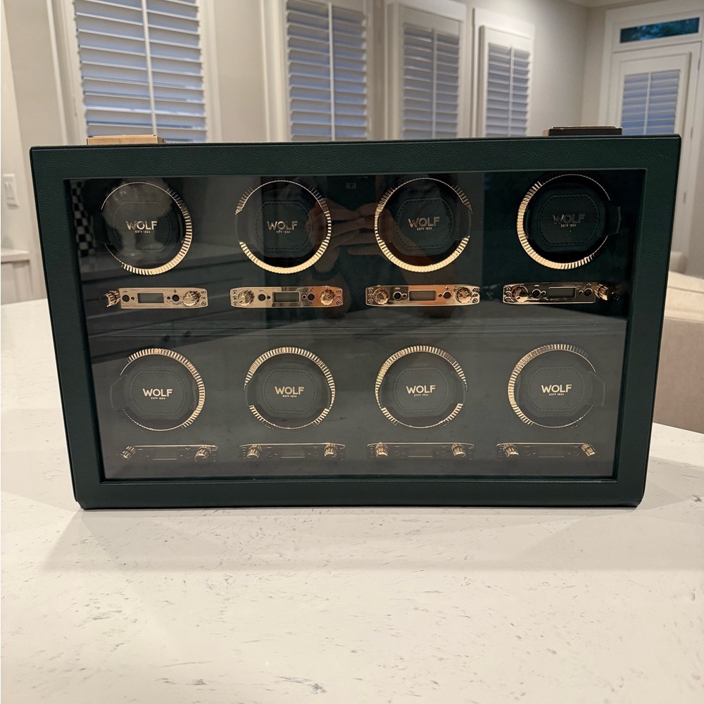 Wolf 1894 British Racing 8 Piece Watch Winder